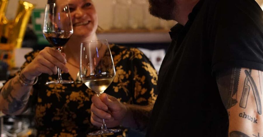 8-Tier Hungarian Wine Tasting in a Cozy Downtown Wine Bar - The Social Side Of The Evening