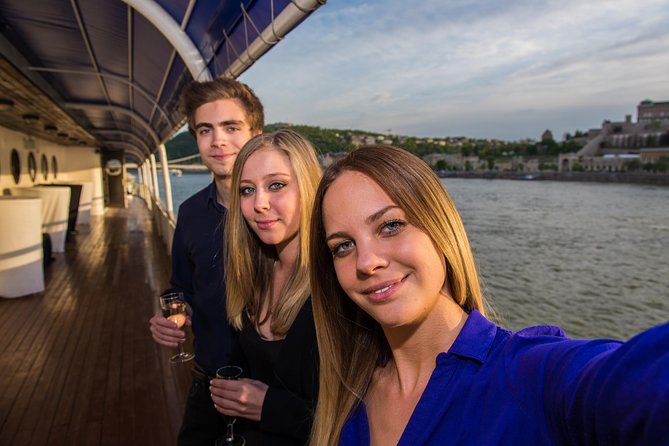 Booze Cruise Budapest Sightseeing Danube Cruise - Margaret Island and the three-way bridge