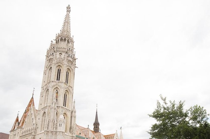Buda Castle District Walk with Entry to Matthias Church - Holy Trinity Column and the opening view of Castle Hill
