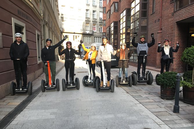 Buda+Pest Panoramic views & Iconic Landmarks City Segway Tours - Learning the Segway before the city ride