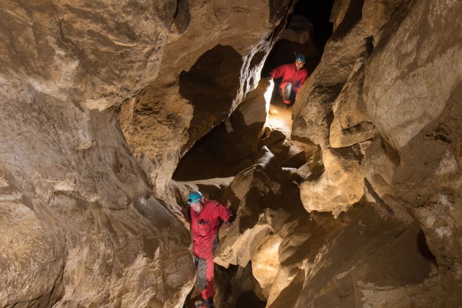 Budapest: Adventure Caving Tour with Guide - Getting suited up for three hours underground