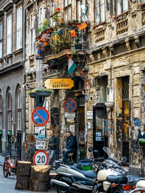 Budapest: Alternative Street Art & Jewish Tour - Old Buildings Beside New Bars