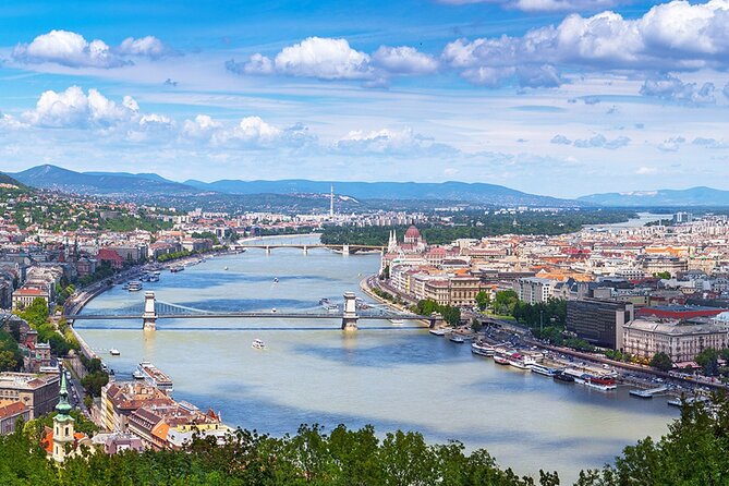 Budapest Audio Guide Cruise with Day, Sunset and Night Options - The university, Petőfi Bridge, and the southern riverfront