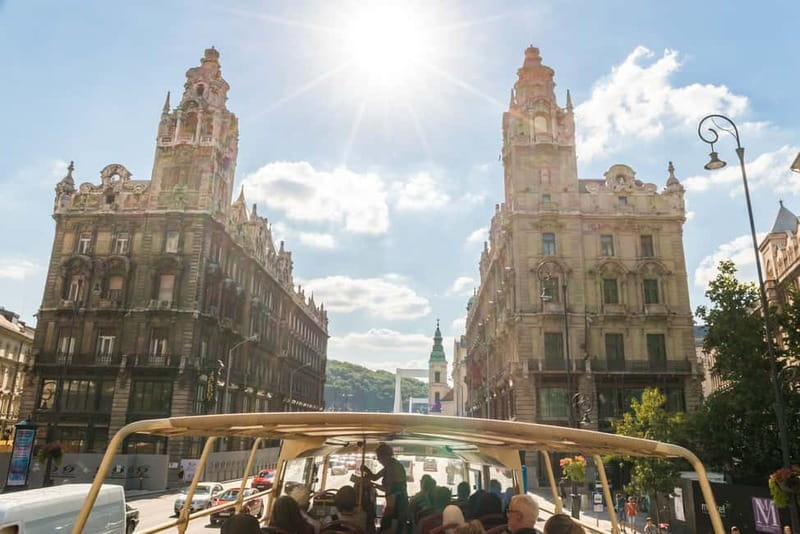 Budapest: Big Bus Hop-On Hop-Off Tour & Danube River Cruise - The one-hour Pest walking tour