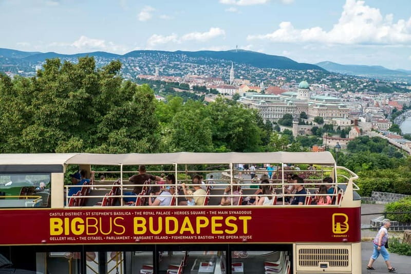Budapest: Big Bus Hop-On Hop-Off Tour & Danube River Cruise - Starting at József Attila Street