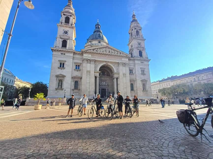 Budapest Bike Tour with a Hungarian Goulash - Heroes’ Square, City Park, and the thermal baths