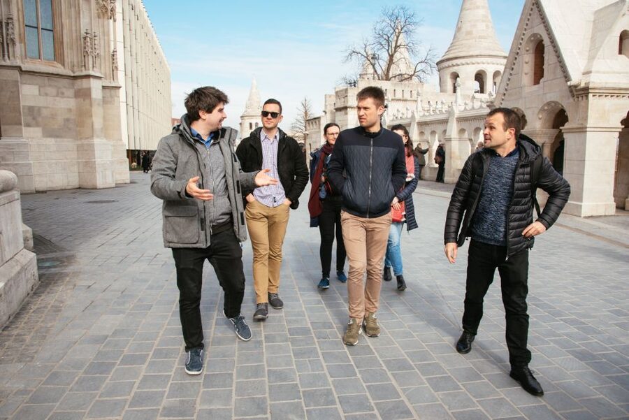 Budapest: Buda Castle District Walking Tour with a Historian - Funicular views and Matthias Fountain