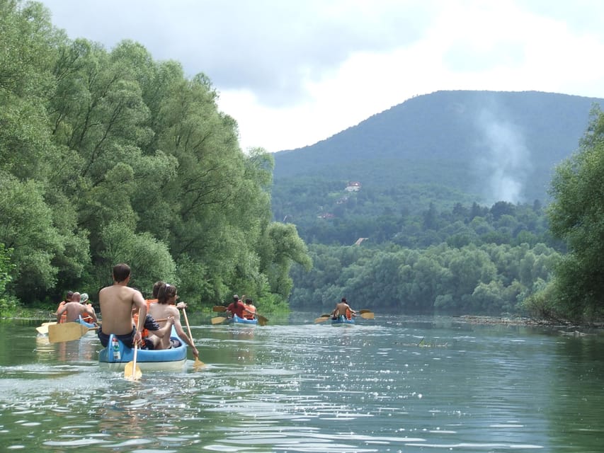 Budapest: Canoeing the Danube w or wo Sauna or Danube Beach - From Budapest streets to a quiet stretch of the Danube