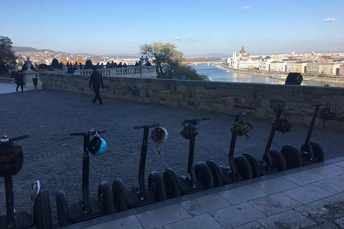 Budapest City Segway / Sightseeing Tours Buda+Pest - Crossing the Danube by the Chain Bridge