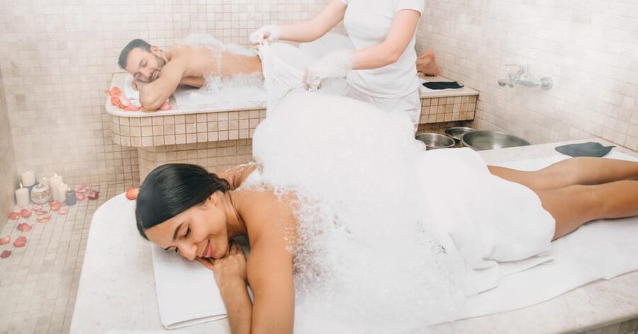 Budapest: Couple Holistic Swedish Massage with Jacuzzi Time - Four pools, one large jacuzzi, and room to linger
