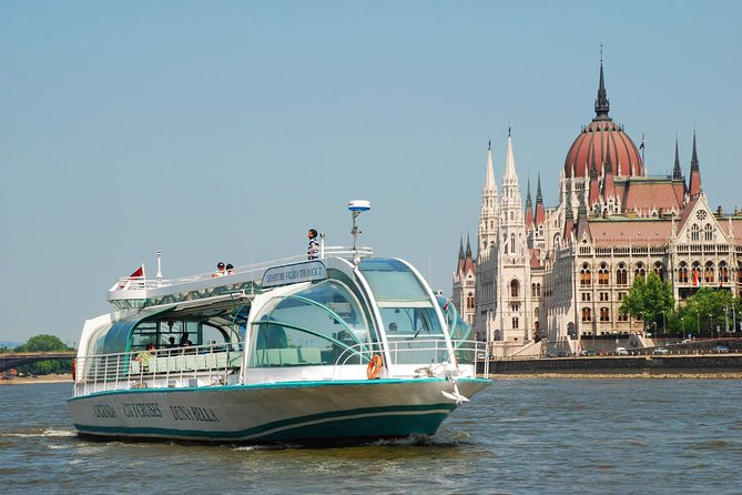 Budapest Danube Cruise with Drink, Audio Guide, Margaret Island - Parliament from the water