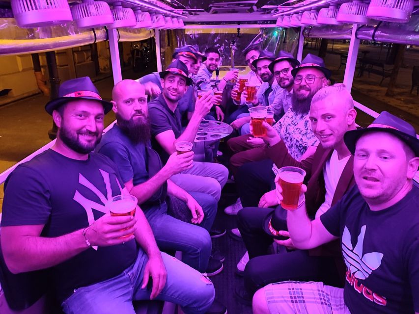 Budapest: eBeerBus Sightseeing Tour - Back through Oktogon and toward the museums