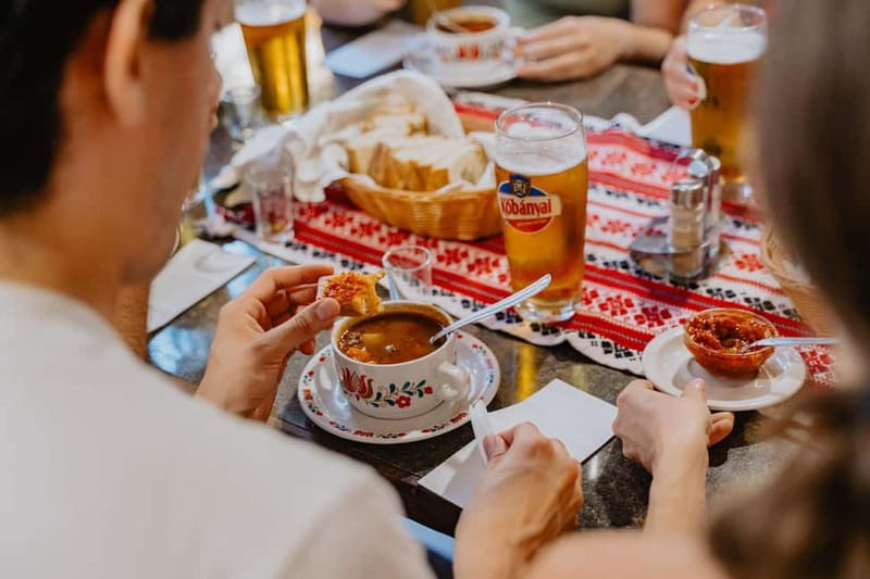 Budapest: Food Tour with Wine tasting By Foodapest™ 2025 - First tastings inside the market
