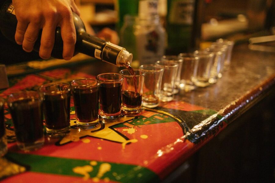 Budapest: Guided Bar Crawl Walking Tour - Madách Imre út 13 to 14 and the final bar sequence