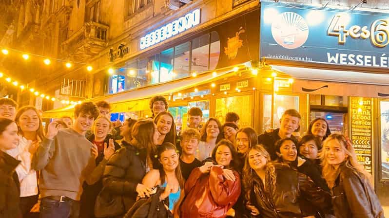 Budapest: Guided Bar Crawl with 1 Hour Open Bar and Shots - Making the most of the one-hour open bar