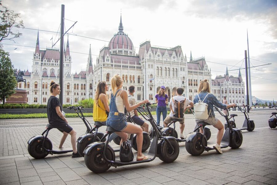 Budapest: Guided City Sights Tour by E-Scooter - Starting near Deák Ferenc tér