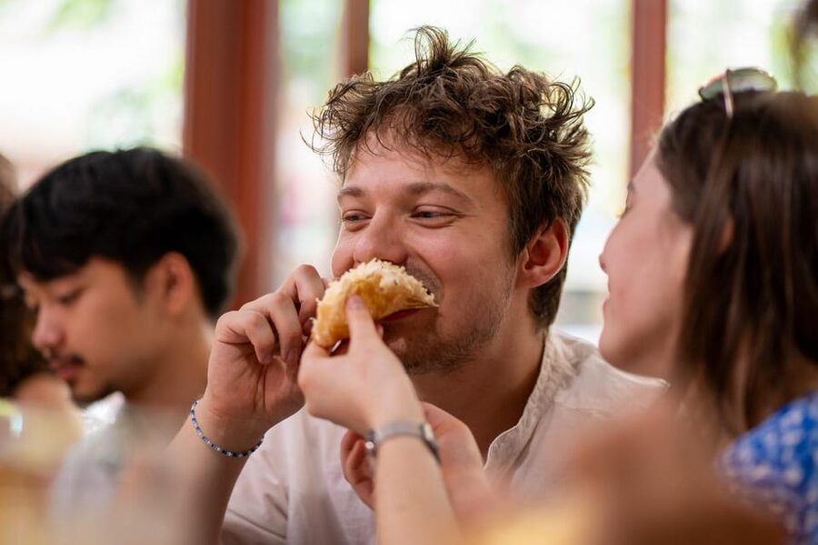 Budapest: Guided Food Tour with Wine, Beer, and Shots - The walk toward Andrassy Avenue