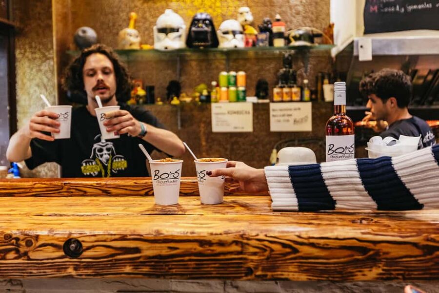 Budapest: Guided Foodie Walking Tour with Food and Drinks - From ruin-bar atmosphere to sit-down classics