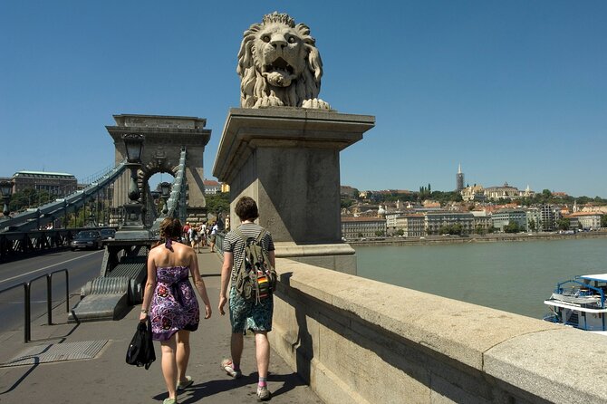 Budapest Highlights Self guided scavenger hunt and Walking Tour - Crossing toward Liberty Statue and the Danube views