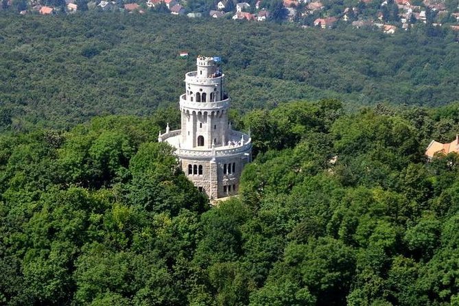 Budapest Hike - Climbing toward the observation tower