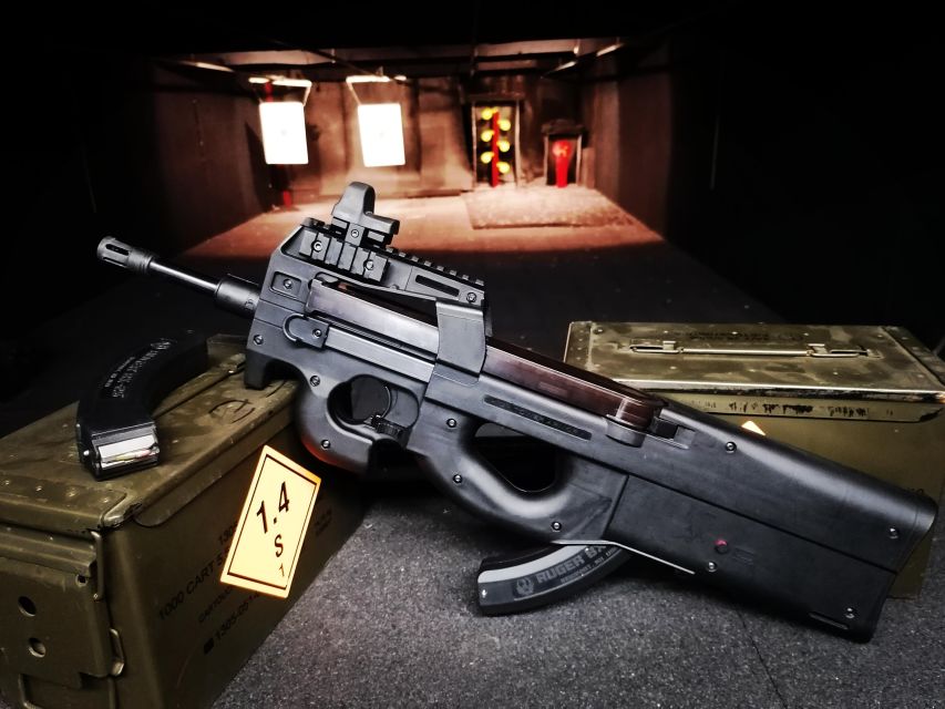 Budapest: Hollywood Gun Range Shooting Package - The firearms and ammunition