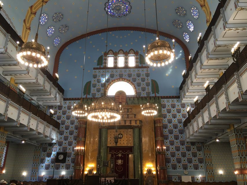 Budapest: Jewish Heritage Guided Tour with Synagogue Ticket - Inside Dohány Street Synagogue