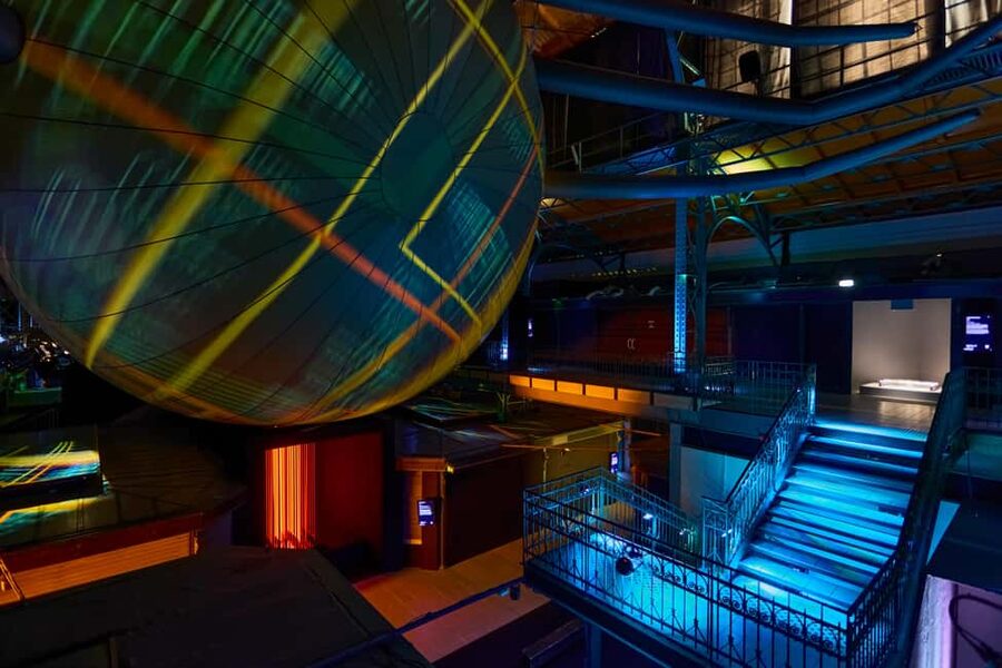 Budapest: Light Art Museum - Immersive New Media Experience - A former marketplace with a very different second life