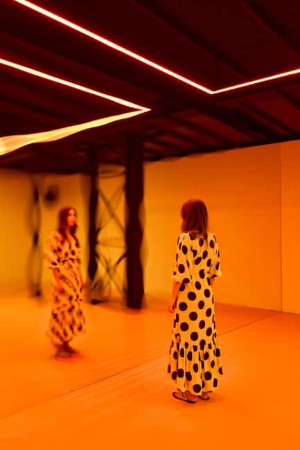 Budapest: Light Art Museum - Immersive New Media Experience - The dome, photographs, and interactive moments