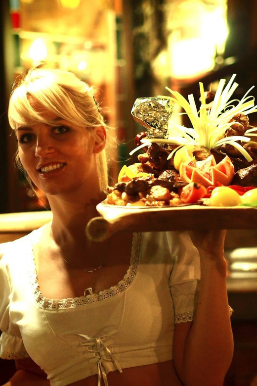 Budapest: Medieval Dinner Show with Drinks - Choosing between the three substantial menus
