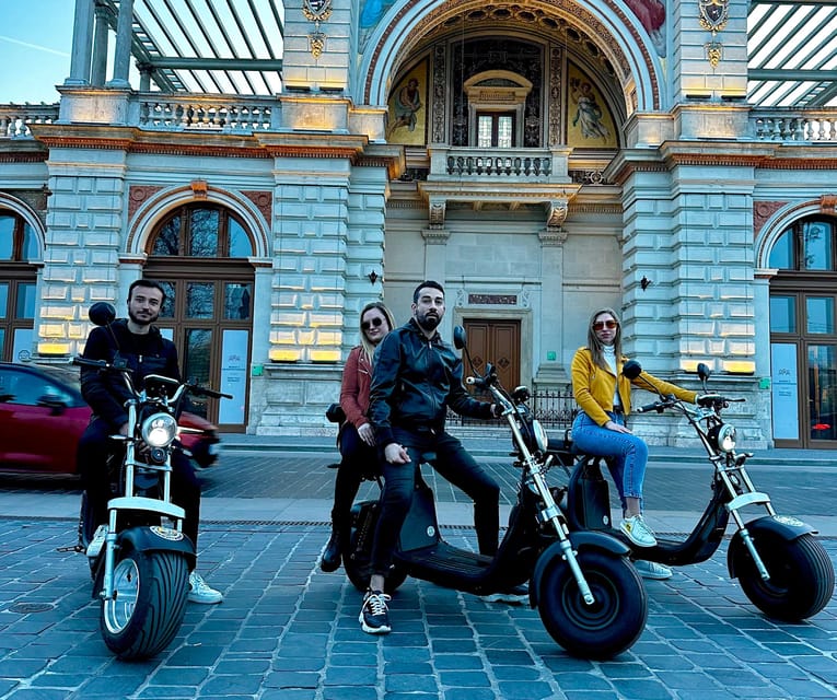 Budapest: Monster Bike Roller Guided City Tour - Crossing the Chain Bridge into Pest