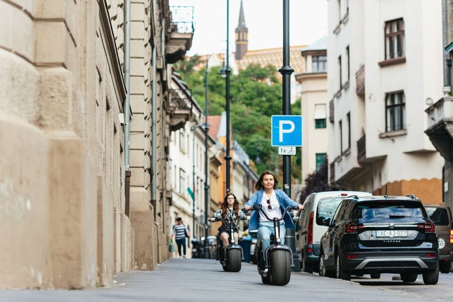 Budapest: MonsteRoller E-Scooter Tour - The Citadel and Castle area are built for views