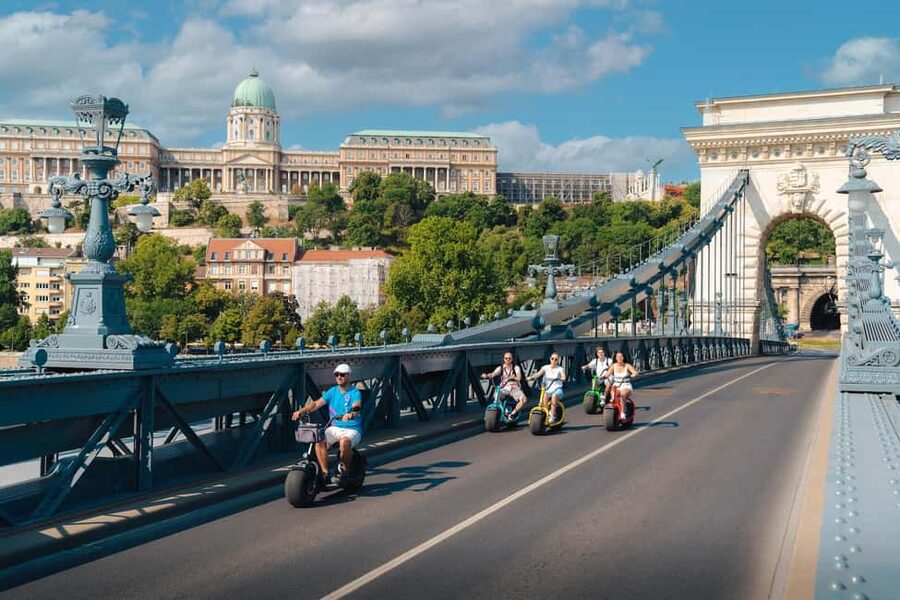 Budapest: MonsteRoller E-Scooter Tour - Central Budapest, the Danube, and the city overview routes
