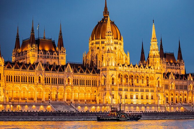 Budapest Paddle Steamer Danube Cruise with Tokaj & Audio Guide - Buda Castle and the Royal Palace above the river