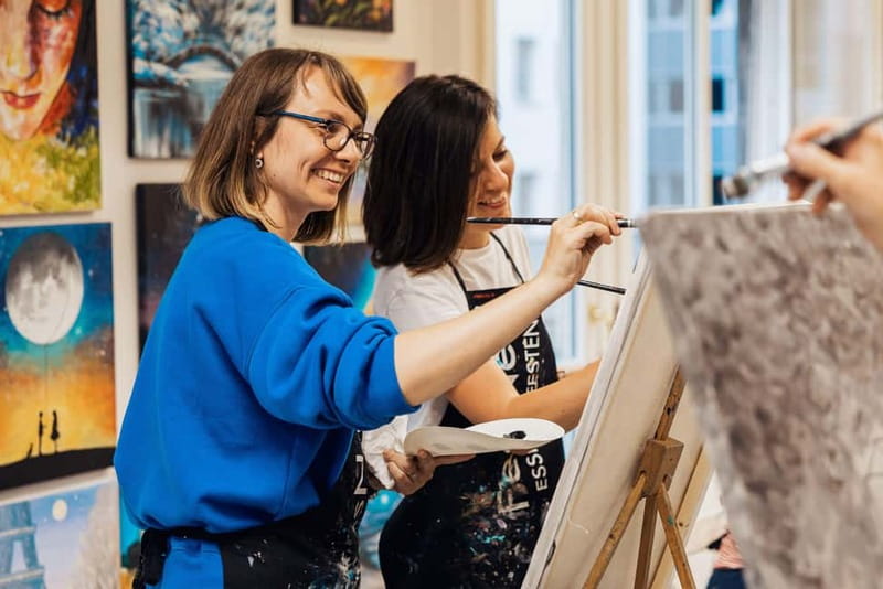 Budapest: Paint and sip experience - Is $50 a fair price?