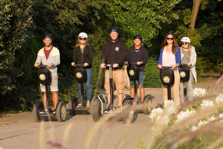 Budapest: Private Guided Segway Tour - Learning the Segway before Budapest gets busy