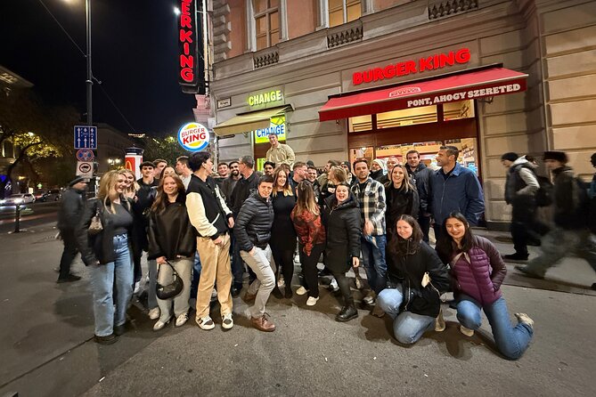 Budapest Pub Crawl & Ruin Bar Tour – Free Shots & VIP Entry - The social side of a large Budapest pub crawl
