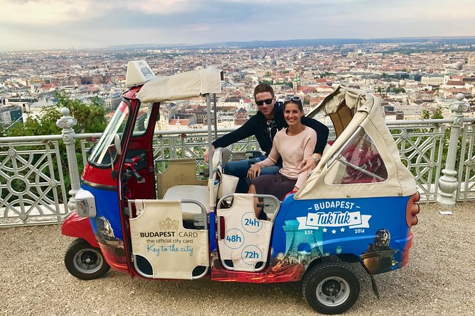 Budapest Romantic Private Tuk Tuk Tour - From Károlyi Garden to the Danube