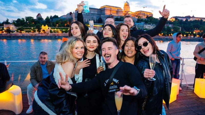 Budapest: Sip and Sail River Cruise with Unlimited Prosecco - Boarding at Akadémia Dock 2