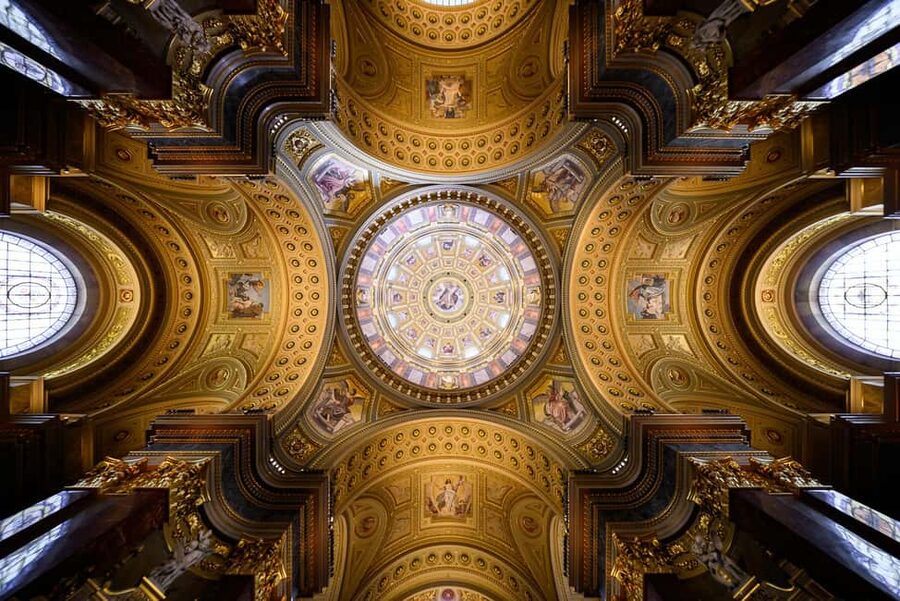 Budapest: St. Stephen's Basilica Entry with Terrace Option - First look inside the neoclassical basilica