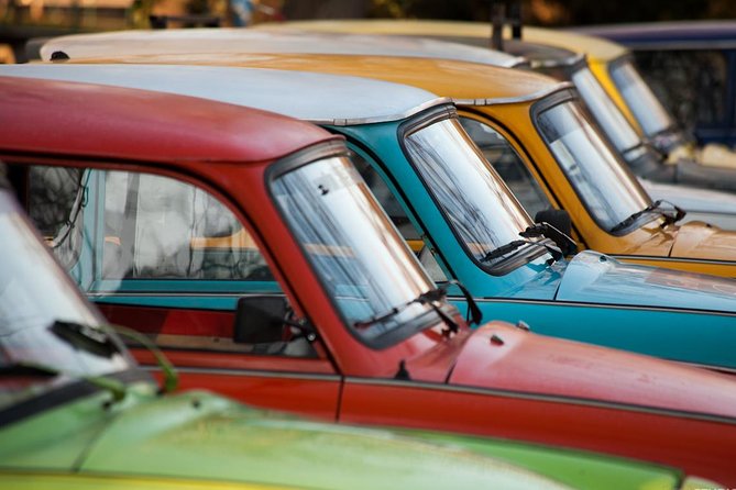 Budapest Trabant Tour- Go Trabi Go - Learning the three-pedal Trabant