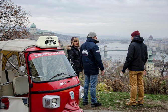 Budapest Tuk Tuk Tour with House of the Unicum Distillery Visit - Liberty Bridge, Gellért Hill, and the Citadella