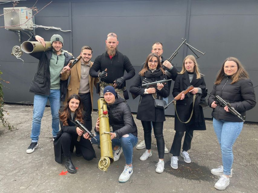Budapest: UNIQUE EXPERIENCE - Gamer shooting package - Real firearms at Holló u. 6