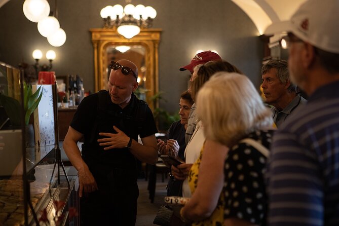 Budapest Urban Feast - Food Tour with Wine Tasting & Coffee House - Hungarian sweets at a 19th-century confectionery