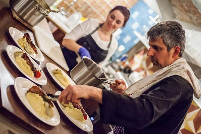 Chef’s Table – Wine Cellar Dinner Party in Budapest - Six courses from Chef Tamás’s open kitchen