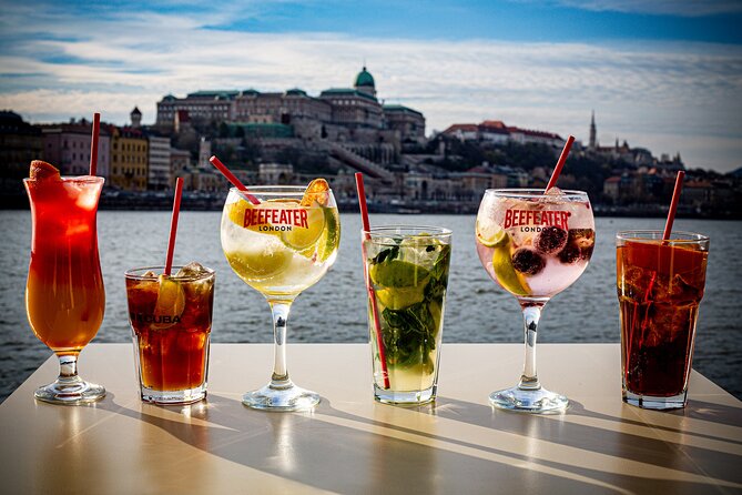 Cocktail Cruise and City Views on the Danube in Budapest - Two cocktails and a seat with a view
