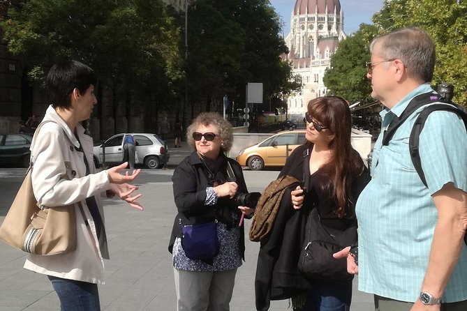 Communist Budapest Walking Tour - Freedom Square’s four Cold War symbols