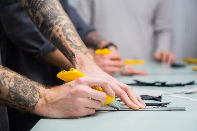 Create a unique leather accessory in downtown Budapest! - A hands-on souvenir on Dob Street