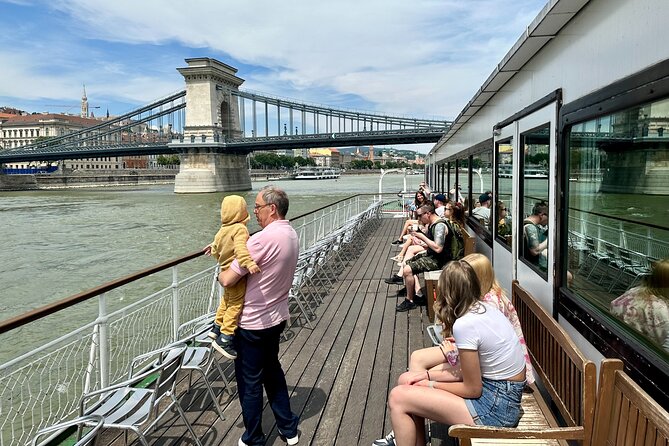 Daytime and Sunset Cruise on the Danube with Drink Options - Gellért Baths from the river