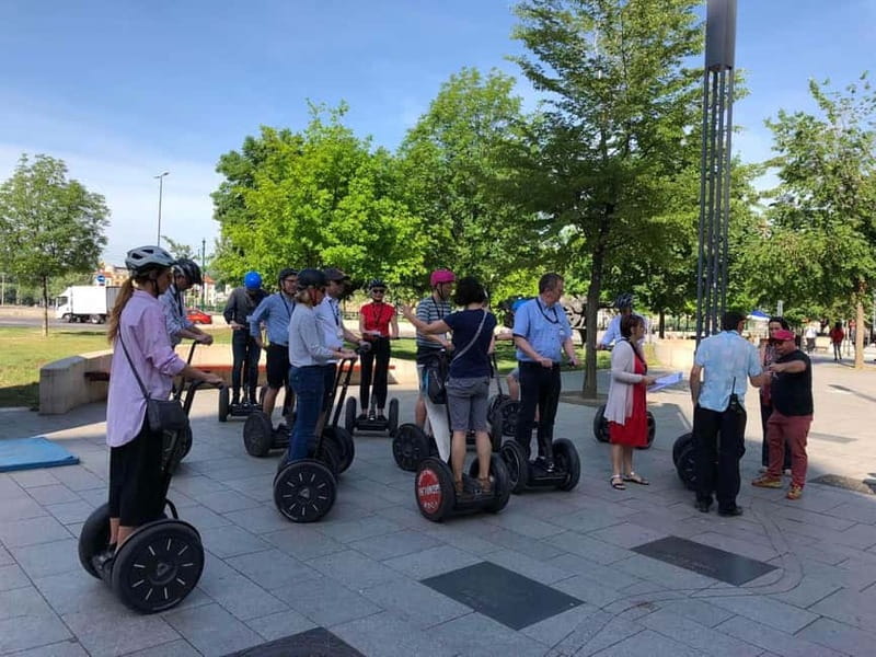 Downtown Budapest Guided Segway Tour - Riding through central Pest
