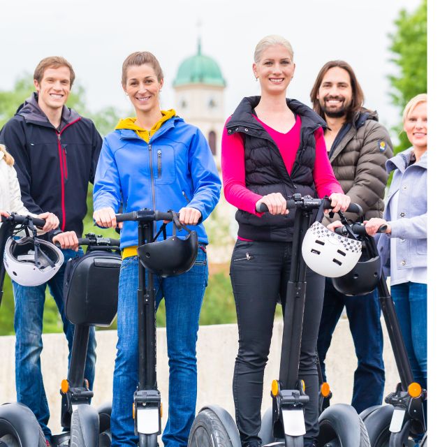 Downtown Budapest Guided Segway Tour - Meeting Parliament Building from the street